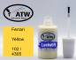 Preview: Ferrari, Yellow, 102 / 4305: 20ml Lackstift, von ATW Autoteile West.